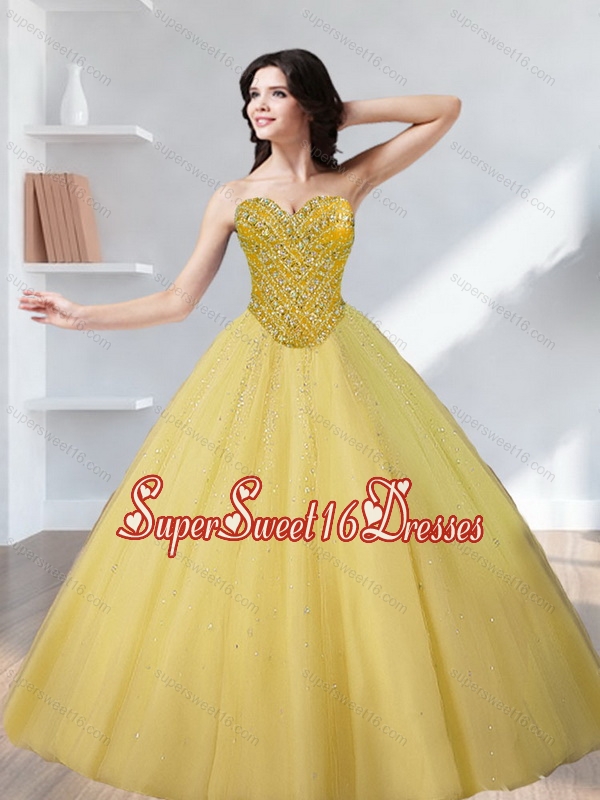 gold sweet sixteen dresses