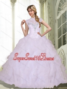 Sweetheart 2015 Military Ball Dresses with Beading and Ruffles