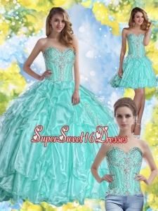 New Style Sweet 16 Dresses with Beading and Appliques for 2015 for Summer