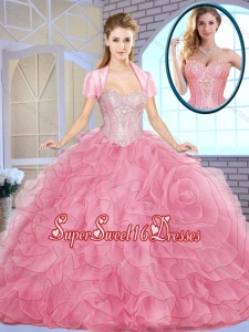 Popular Ball Gown Sweetheart Sweet Fifteen Quinceanera Dresses for 2016