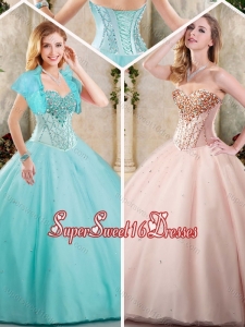 Latest Beading Sweetheart Quinceanera Dresses for 2016