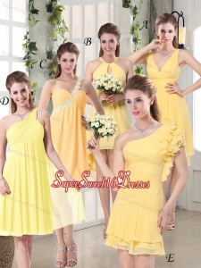 Discount Fashionable Decorated Dama Dresses in Chiffon