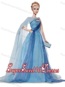 Elegant Colorful Chiffon Party Clothes Made To Fit The Barbie Doll