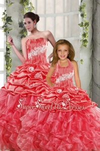 Brand New Sweetheart Ruffles Princesita Dresses in Watermelon