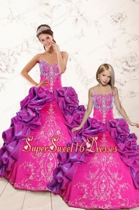 Classic Ball Gown Embroidery Court Train Princesita Dresses