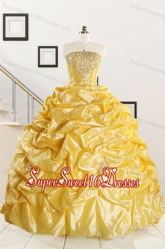 Most Popular Beading Quinceanera Dresses for 2015