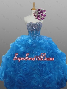 Wonderful Beaded Quinceanera Gowns in Organza for 2015 Fall