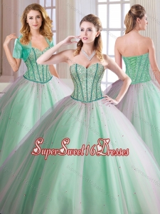 Elegant Sweet 16 Quinceanera Dresses with Beading