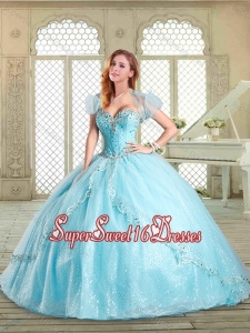 Beautiful Sweetheart Beading Quinceanera Dresses for 2016