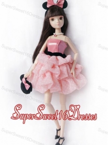 Pretty Princess Dress For Noble Barbie With Pick Ups